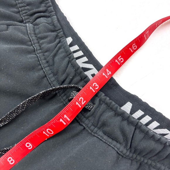 Nike Men’s Black/White Dri-FitTech Tapered Banded Bottom Jogger Pants (M) - Picture 15 of 16